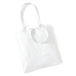 Westford Mill WM101 - Promo shoulder tote White