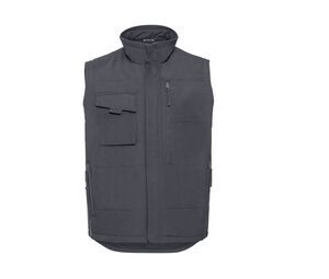 Russell JZ014 - Heavy duty gilet Convoy Grey