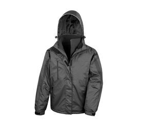 Result RS400 - Mens 3-In-1 Journey Jacket Black