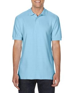 Gildan GN480 - Sofstyle Double Pique Polo Light Blue