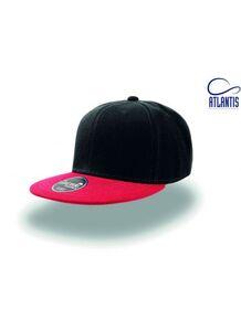 Atlantis AT013 - Snap Back Cap Black/Red