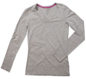 Stedman STE9720 - Long sleeve for women Stedman - CLAIRE Grey Heather