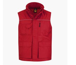 B&C Pro BC835 - Bodywarmer Expert Pro Red