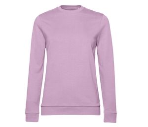 B&C BCW02W - Women's Round Neck Sweatshirt # woman Candy Pink