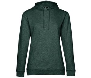 B&C BCW04W - Hoodie # woman Heather Dark Green