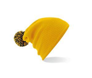 Beechfield BF450 - Snowstar beanie Gold/ Black