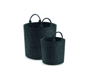 Bag Base BG728 - Storage Felt Basket Mixed Grey