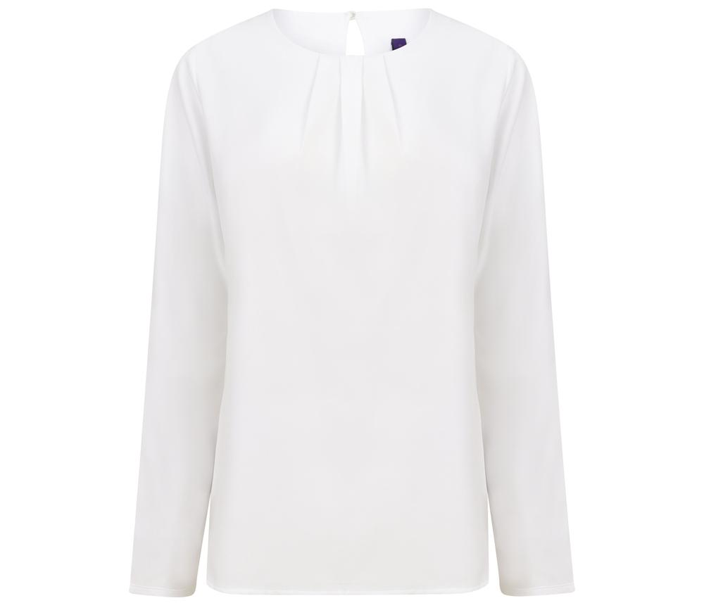 Henbury HY598 - Women's Long Sleeve Blouse