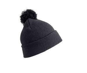 Result RC028 - Beanie with pompom Black