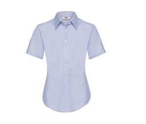 Fruit of the Loom SC406 - Lady Fit Oxford Shirt Short Sleeves (65-000-0)