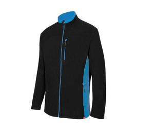 VELILLA V1504 - VESTE POLAIRE BICOLORE Black / Sky Blue