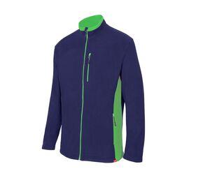 VELILLA V1504 - VESTE POLAIRE BICOLORE Navy/Lime