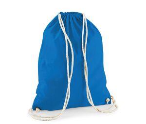 Westford Mill WM110 - Cotton gymsac Sapphire Blue