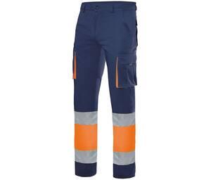 VELILLA V3030 - HIGH-VISIBILITY TWO-TONE MULTI-POCKET PANTS