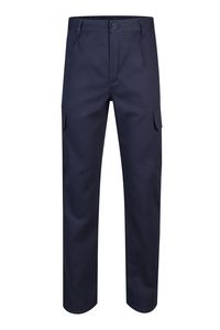 Velilla 103013 - 100% COTTON TROUSERS Navy Blue